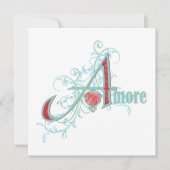 AMORE - Amour - Carte de voeux (Devant)