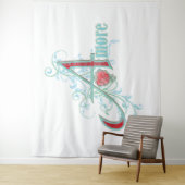 AMORE - Amour - Tapisserie (En situation)