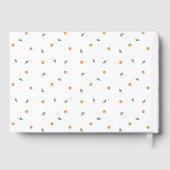 Amore & Aranci | Mediterraan Huwelijk Gastenboek (Achterkant)