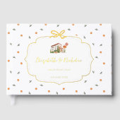Amore & Aranci | Mediterraan Huwelijk Gastenboek (Voorkant)