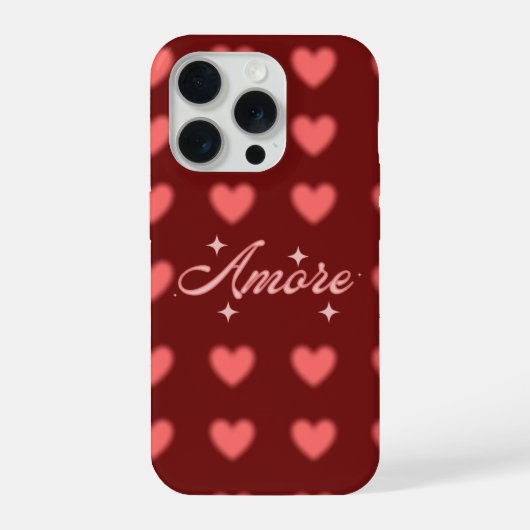 Amore Heart Pattern phone case | Tough Phone Case (Verso)