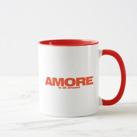 Amore is everywhere Mug (Droite)