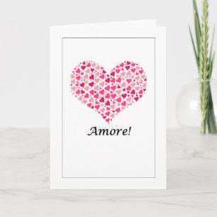 Amore - Italiaanse liefdeskaart Kaart