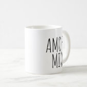 AMORE MIO CAFÉ MUG (Devant droit)