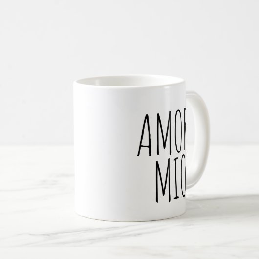 AMORE MIO COFFEE MOK (Voorkant rechts)