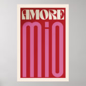 Amore Mio Poster (Voorkant)