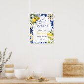 Amore Spritz Lemon Fête des mariées Affiche de bie (Cuisine)