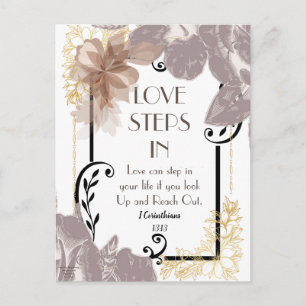 AMORER LES ÉTAPES DANS L'Art Carte postale