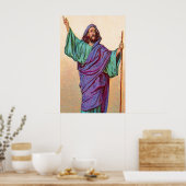 Amos 1 Amos spreekt Gods Word poster (Keuken)