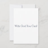 Amos 2:4 KJV Bible Scripture Carte de voeux Pic (Dos)