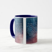 Amos 2:4 KJV Bible Scripture Pic Mug à deux tons (Devant gauche)