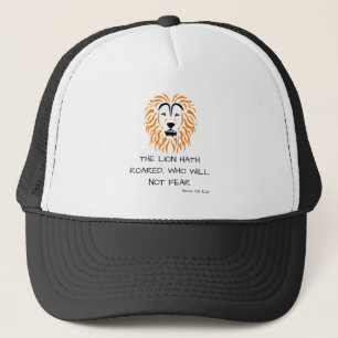 Amos 3:8 KJV Bijbel Verse Schrift Trucker Pet