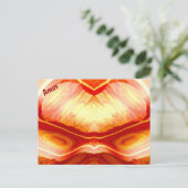 AMOS ~ 3D Fractal Design Pattern ~ Briefkaart (Staand voorkant)