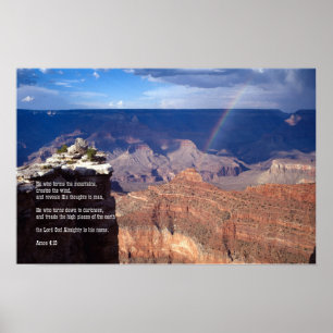 Amos 4:13... Impression POSTER