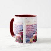 Amos 5:14 KJV Bible Verse Pic Mug Deux Tons (Devant gauche)