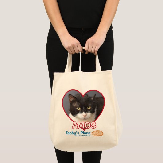 Amos - Katoen Canvas tas (Voorkant (product))