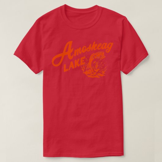 Amoskeag Lake 1 T-shirt (Design voorkant)