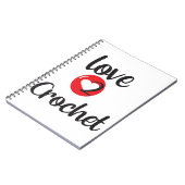 amour 2 carnet crochet (Côté gauche)