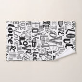 Amour 3 (Serviette à main)