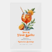 Amour à First Spritz Fête des mariées Bienvenue (Recto)