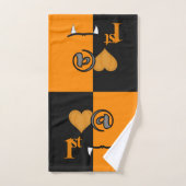 Amour à la première bouchée Halloween (Serviette à main)