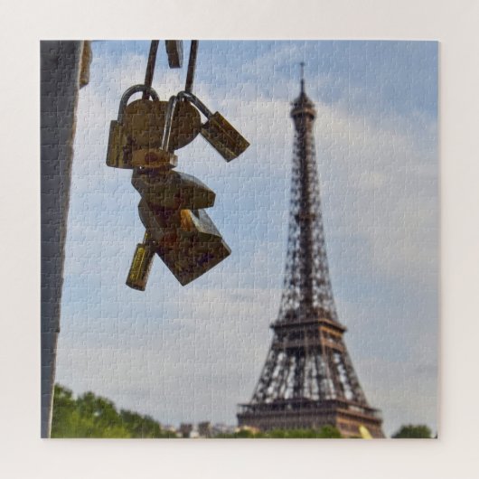 Amour à Paris - 20x20 - 676 pcs. Jigsaw Puzzle (Vertical)