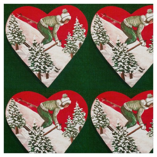 Amour à skier tissu (Échantillon)