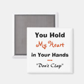 Amour amusant Aimant Aimant Magnet (Recto/Verso)