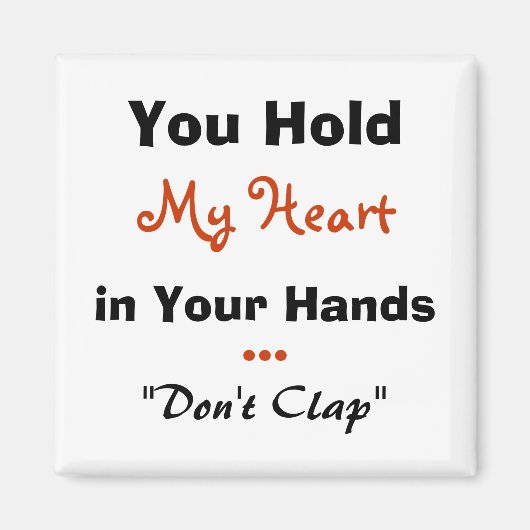 Amour amusant Aimant Aimant Magnet (Devant)