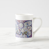 Amour Ange Mot Os Chine Mug (Droite)