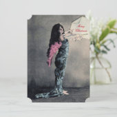 Amour Ange Noël - Invitations / RSVP / Carte (Debout devant)