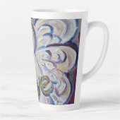 Amour Angel Word Art Custom Latte Mug Cup (Droite)