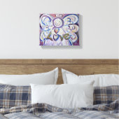 Amour Angel Word Art Peinture Toile Enveloppé (Insitu(Chambre))