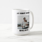 Amour au premier regard couple tasse de café (Devant droit)