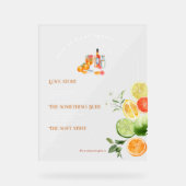 Amour Au Premier Spritz | Boisson signature (Recto)