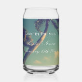Amour au soleil idyllique plage mariage peut lunet (Recto)