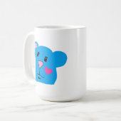 Amour Avec Cute Chipmunk Coffee Mug (Devant gauche)