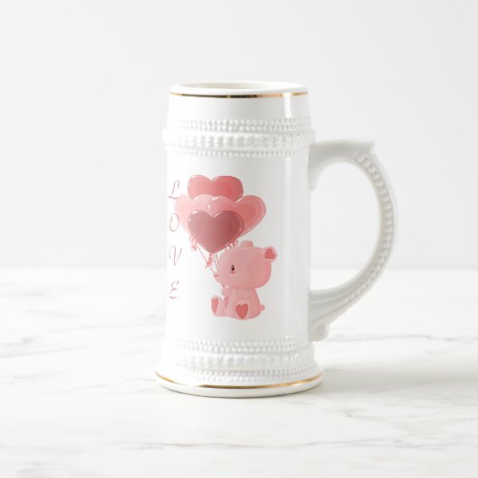 Amour Bear Mug (Droite)