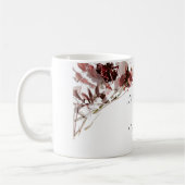 Amour bible verse mug floral (Gauche)