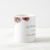 Amour bible verse mug floral (Centre)
