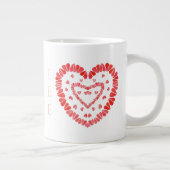 AMOUR Big White Mug (Droite)