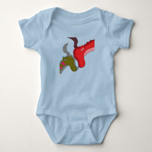 Amour : Body pour bébé et maman dragon