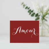 Amour Briefkaart (Staand voorkant)