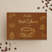 Amour Brun Doré se Prépare Café Réception de Maria