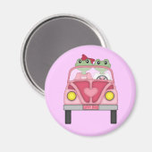 Amour Bug Frog Magnets de conception pour les coll (Recto/Verso)