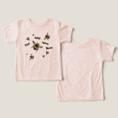 Amour Bumblebees Jeune enfant (Design Recto & Verso)