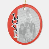 Amour Cadre photo Décoration de vacances (Gauche)