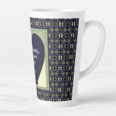 AMOUR Ce que tu fais Latte Mug par Adiela Akoo (Droite)