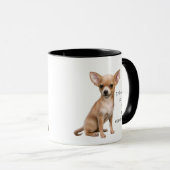 Amour Chihuahuas tellement de citations Dire Mug (Devant droit)
