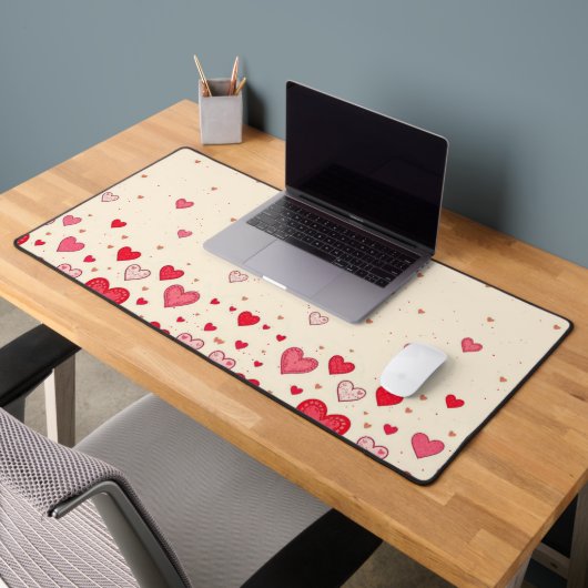 Amour, Coeurs, Valentines, Mariage - Mat de bureau (Bureau 2)